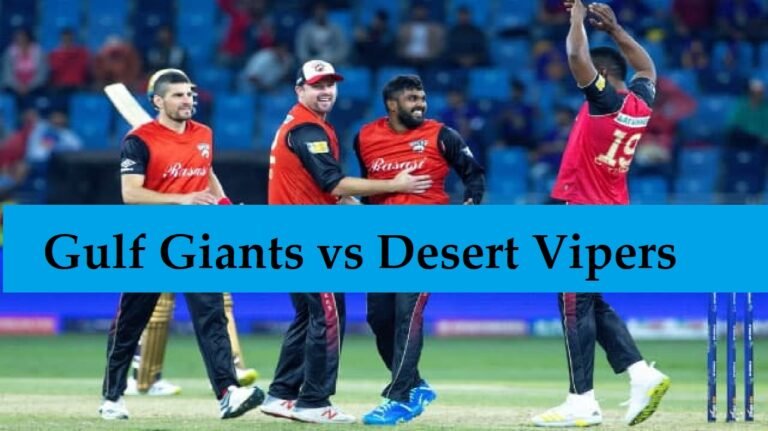 GG vs DV Dream11 Prediction Today Match: Best Dream11 Team, Fantasy Cricket Tips, Pitch Report – ILT20 2025, Match 5