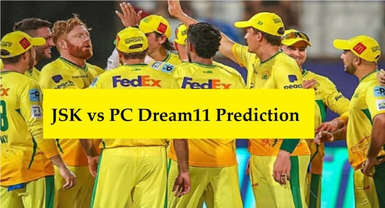 JSK vs PC Dream11 Prediction
