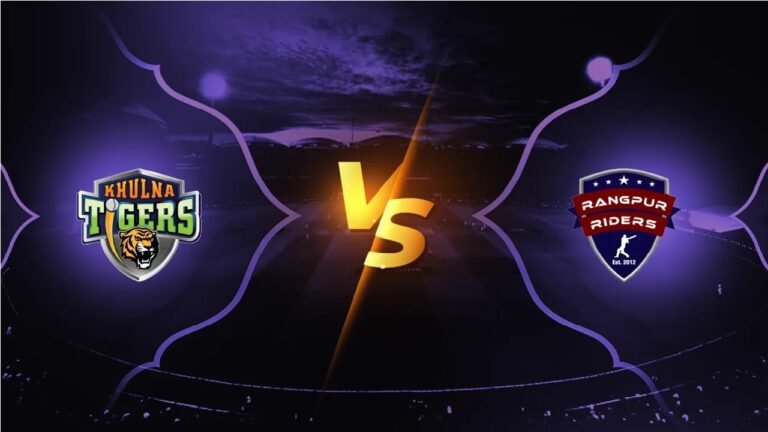 Khulna Tigers vs Rangpur Riders