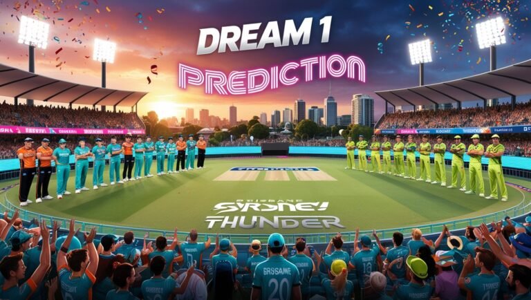 Brisbane Heat vs Sydney Thunder Dream 11 Team Prediction