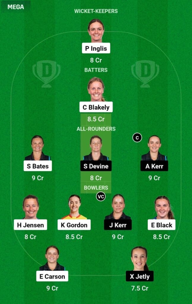 OS-W vs WB-W Dream11 Prediction Team 1