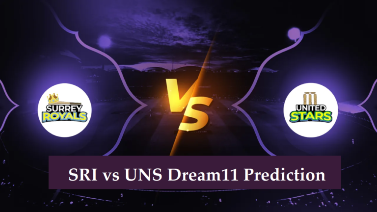 SRI vs UNS Dream11 Prediction Today Match, Fantasy Cricket Tips, Playing XI – West Indies Jamaica T10 2025, Match 10