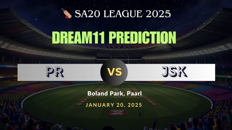 PR vs JSK Dream11 Prediction