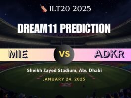 MIE vs ADKR Dream11 Match Prediction