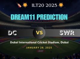DC vs SWR Dream11 Prediction Today Match