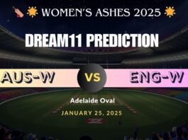 AUS-W vs ENG-W Dream11 Prediction
