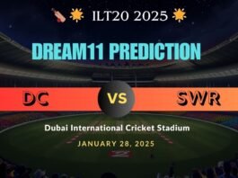 DC vs SWR Dream11 Prediction