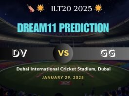 DV vs GG Dream11 Team Predication