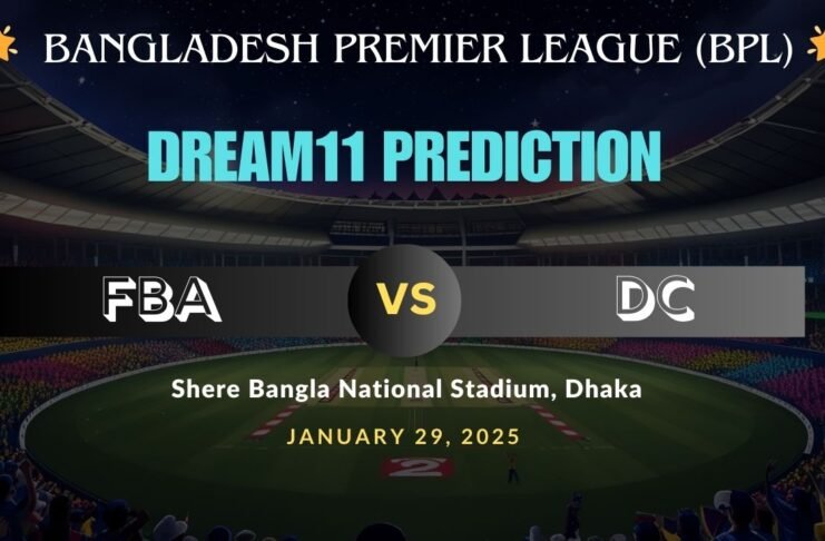 FBA vs DC Dream11 Prediction Today Match