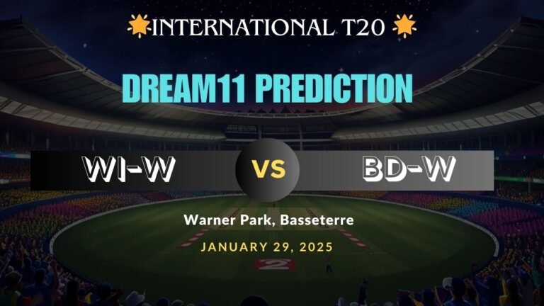 WI-W vs BD-W Dream11 Prediction Today Match