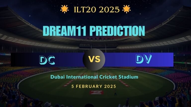 DC vs DV Dream11 Prediction Today Match