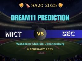 MICT vs SEC Dream11 Prediction