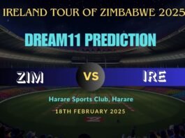 ZIM vs IRE Dream11 Prediction
