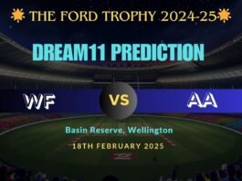 WF vs AA Dream11 Prediction