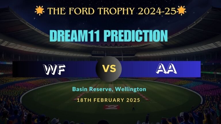 WF vs AA Dream11 Prediction