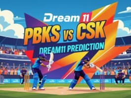 PBKS vs CSK Dream11 Prediction Match 22